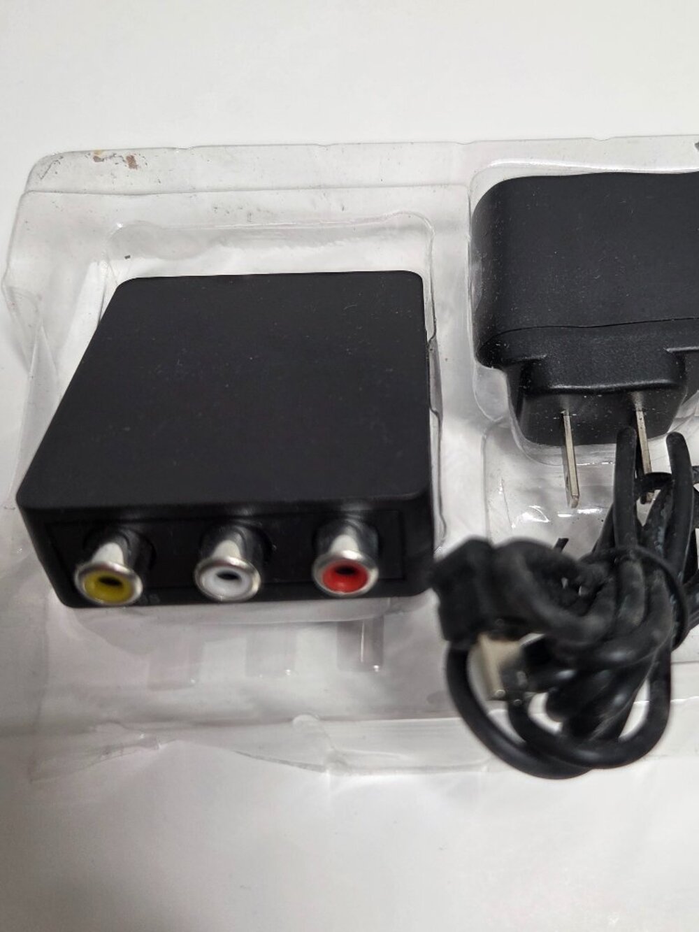 onn Composite AV to HDMI Converter, Black